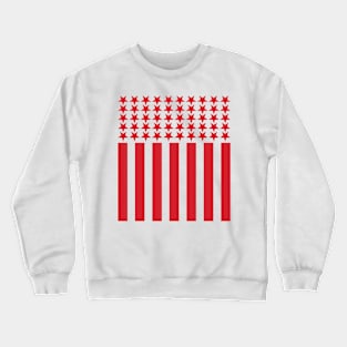 flag Crewneck Sweatshirt